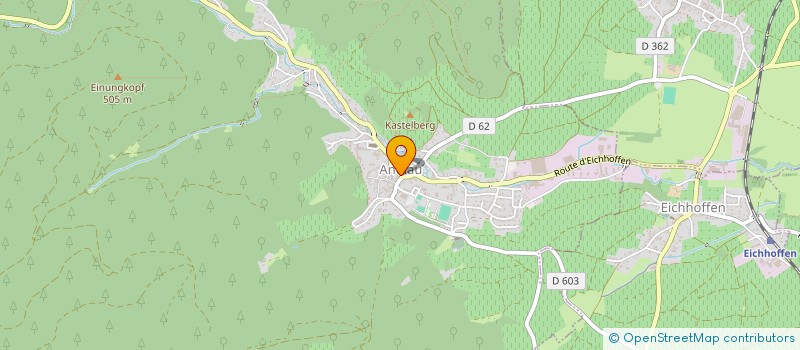 localisation de l'entreprise MONSIEUR GERARD MORITZ  ANDLAU