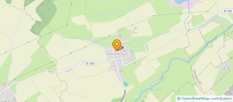 localisation de l'entreprise MONSIEUR GERARD MOUGENOT  LENONCOURT