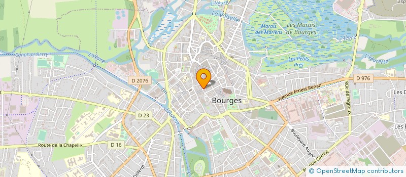 localisation de l'entreprise MONSIEUR GERARD MOULENAT  BOURGES