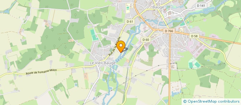 localisation de l'entreprise MONSIEUR GERARD MOUQUET à BAUGE-EN-ANJOU