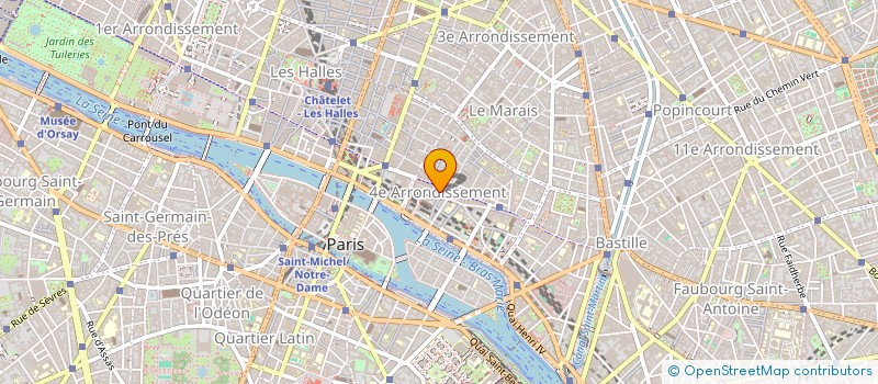 localisation de l'entreprise MONSIEUR GERARD MULLER à PARIS