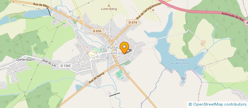 localisation de l'entreprise MONSIEUR GERARD MULLER  PUTTELANGE-AUX-LACS