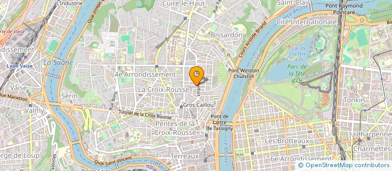 localisation de l'entreprise MONSIEUR GERARD MURE  LYON