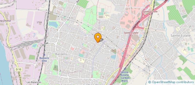 localisation de l'entreprise MONSIEUR GERARD MURILLO  CARBON-BLANC