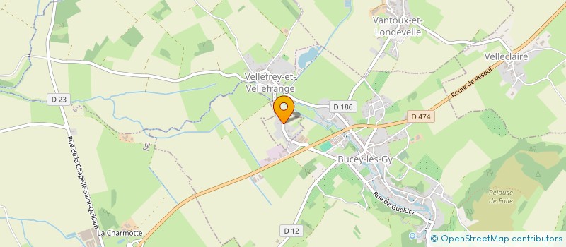 localisation de l'entreprise MONSIEUR GERARD MUSARD  VELLEFREY-ET-VELLEFRANGE