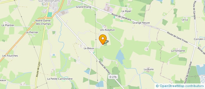 localisation de l'entreprise MONSIEUR GERARD MUSEL  SAINT-TRIVIER-SUR-MOIGNANS