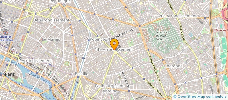 localisation de l'entreprise MONSIEUR GERARD MYOTTE  PARIS