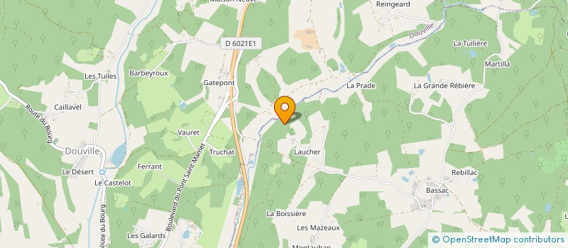 localisation de l'entreprise MONSIEUR GERARD NABOULET à SAINT JEAN D'ESTISSAC