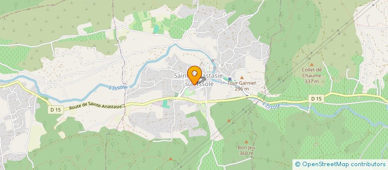 localisation de l'entreprise MONSIEUR GERARD NAGEL  SAINTE-ANASTASIE-SUR-ISSOLE