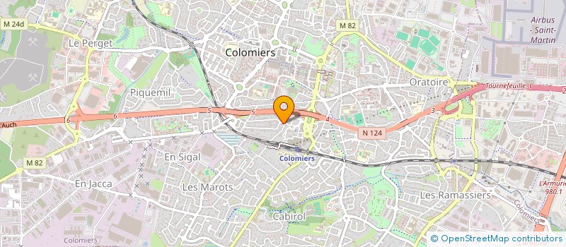 localisation de l'entreprise MONSIEUR GERARD NAGELSCHMIT à COLOMIERS
