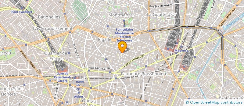 localisation de l'entreprise MONSIEUR GERARD NAPOLEONI  PARIS 9