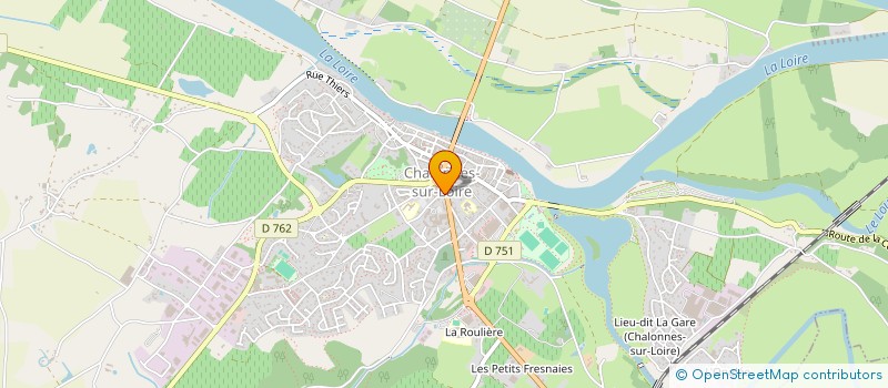 localisation de l'entreprise MONSIEUR GERARD NAUDEAU  CHALONNES-SUR-LOIRE