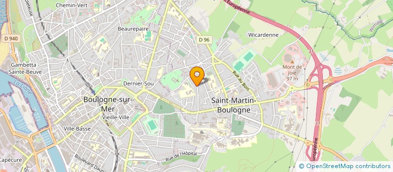 localisation de l'entreprise MONSIEUR GERARD NAUS  SAINT-MARTIN-BOULOGNE