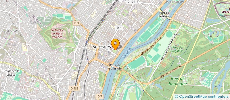 localisation de l'entreprise MONSIEUR GERARD NAVARRO à SURESNES
