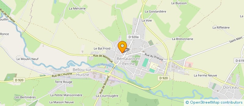 localisation de l'entreprise MONSIEUR GERARD NERRIENET à REMALARD-EN-PERCHE