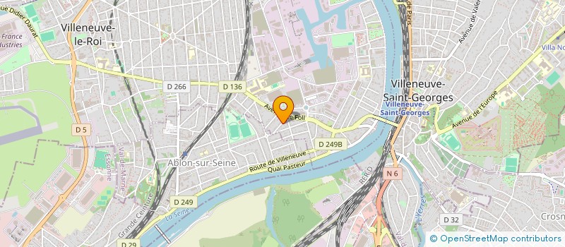 localisation de l'entreprise MONSIEUR GERARD NEVEU  VILLENEUVE-LE-ROI