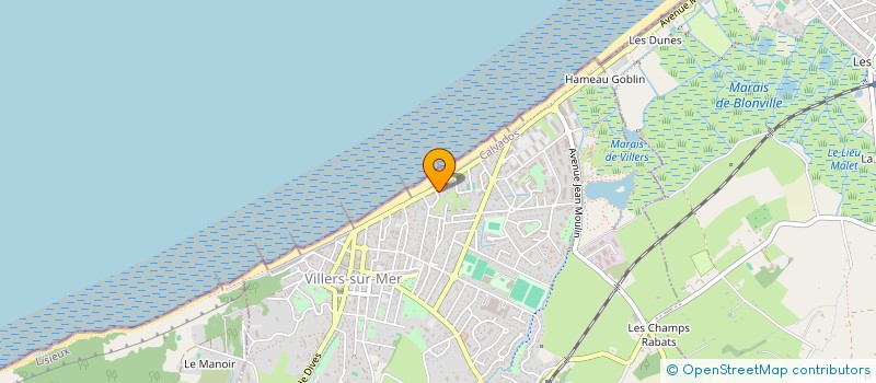 localisation de l'entreprise MONSIEUR GERARD NICOLAS  VILLERS-SUR-MER