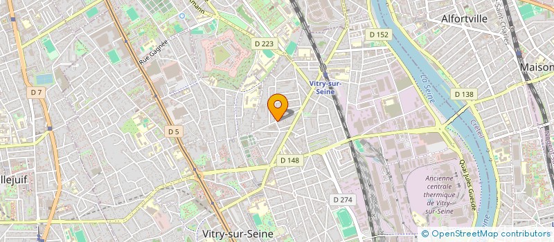 localisation de l'entreprise MONSIEUR GERARD NICOLE AGNES  VITRY-SUR-SEINE