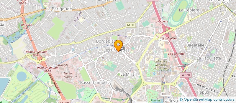 localisation de l'entreprise MONSIEUR GERARD NICOLLE à TOULOUSE