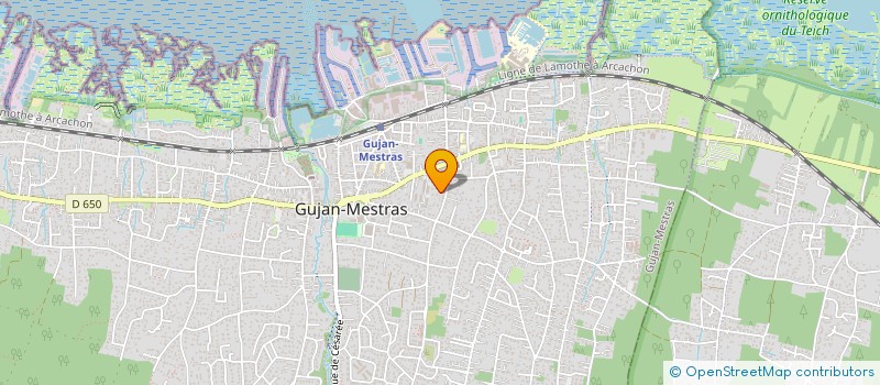 localisation de l'entreprise MONSIEUR GERARD NIETO  GUJAN-MESTRAS