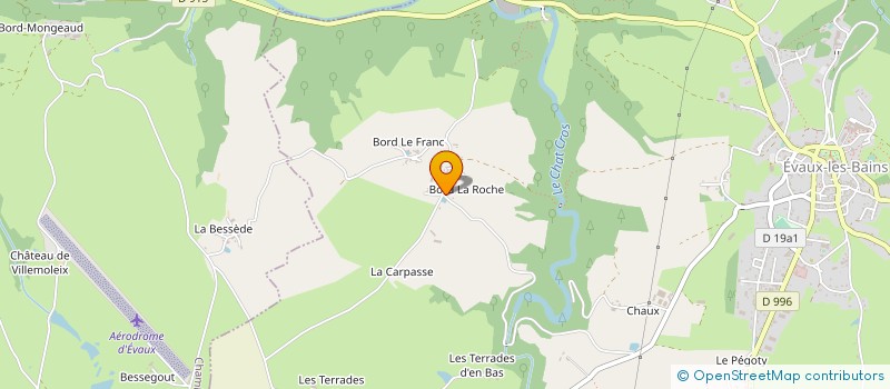 localisation de l'entreprise MONSIEUR GERARD NORE à EVAUX-LES-BAINS