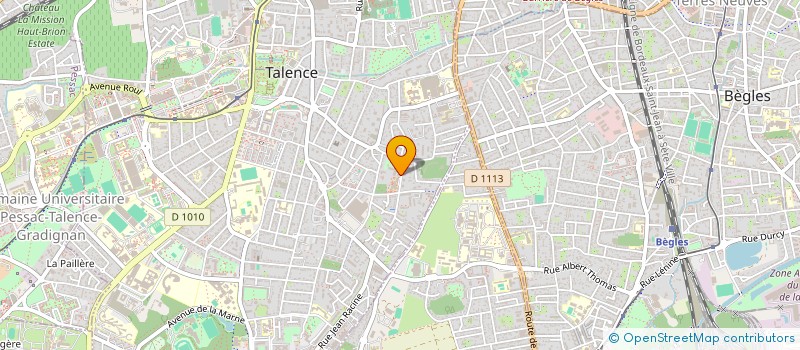 localisation de l'entreprise MONSIEUR GERARD NORMAND  TALENCE