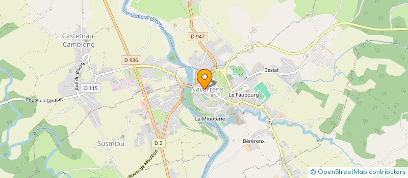 localisation de l'entreprise MONSIEUR GERARD NUNEZ à NAVARRENX