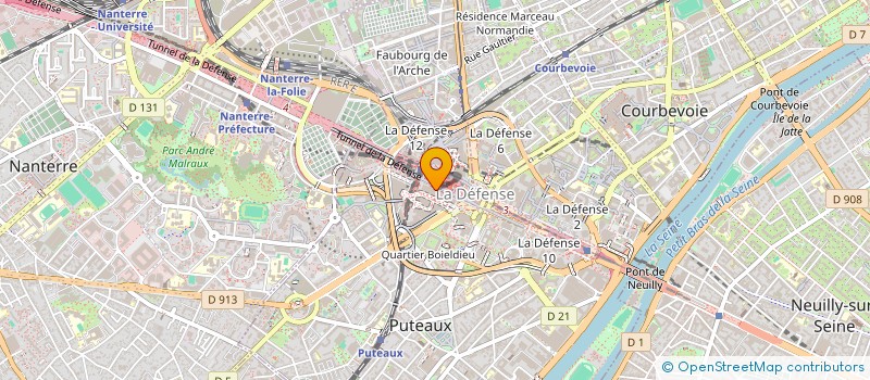 localisation de l'entreprise MONSIEUR GERARD O'HAYON à PUTEAUX