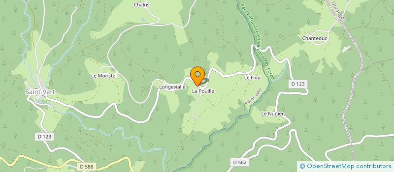 localisation de l'entreprise MONSIEUR GERARD OLEON  SAINT-VERT