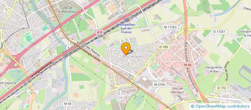 localisation de l'entreprise MONSIEUR GERARD OLIVIER à LATTES