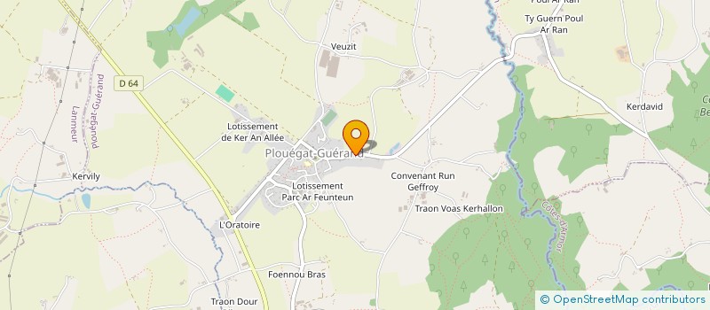 localisation de l'entreprise MONSIEUR GERARD OLLIER à LANMEUR