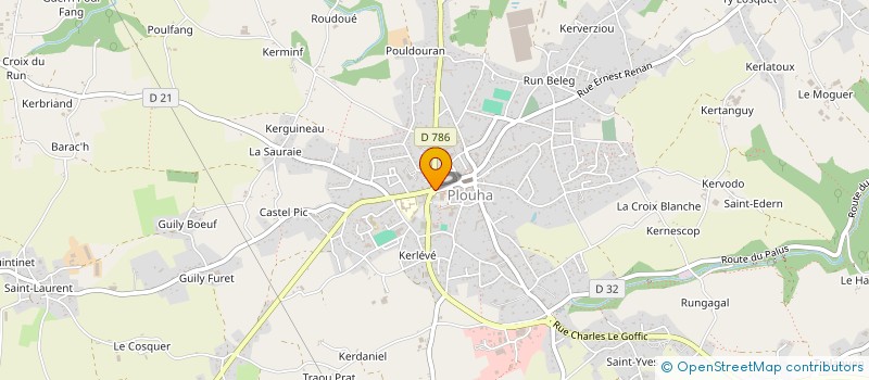 localisation de l'entreprise MONSIEUR GERARD OLLIVIER à PLOUHA