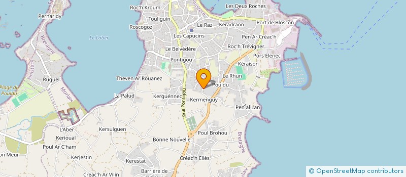 localisation de l'entreprise MONSIEUR GERARD OLLIVIER à ROSCOFF