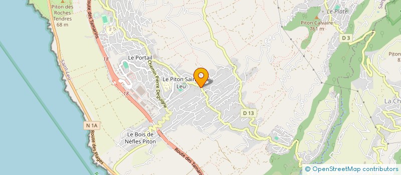 localisation de l'entreprise MONSIEUR GERARD OULIA à SAINT-LEU