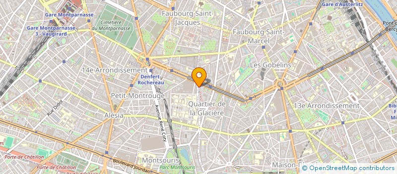 localisation de l'entreprise MONSIEUR GERARD OUSTRIC à PARIS