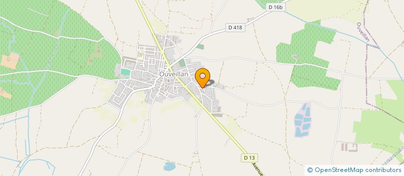 localisation de l'entreprise MONSIEUR GERARD PAGES  OUVEILLAN