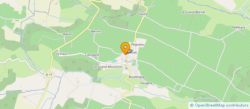 localisation de l'entreprise MONSIEUR GERARD PALLARO  RUCH