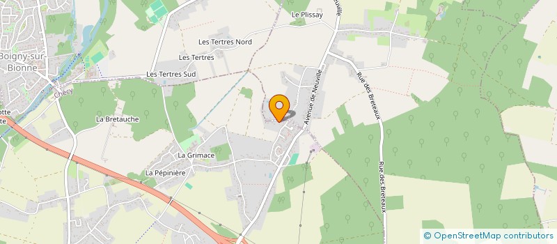 localisation de l'entreprise MONSIEUR GERARD PALLUT à CHECY