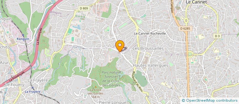 localisation de l'entreprise MONSIEUR GERARD PAOLI  CANNES