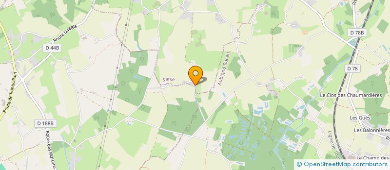 localisation de l'entreprise MONSIEUR GERARD PAPIN  MAYET