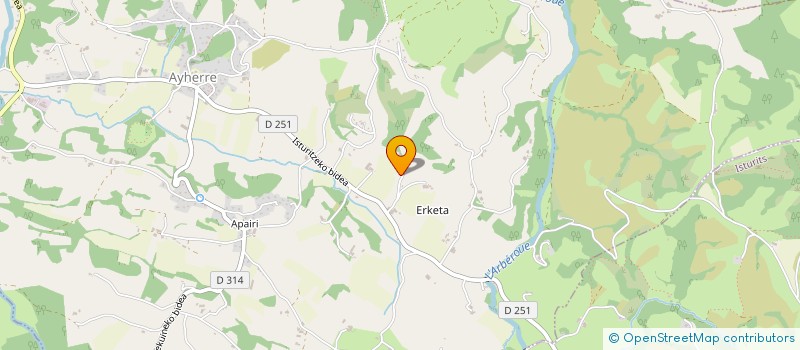 localisation de l'entreprise MONSIEUR GERARD PARACHOU  HASPARREN