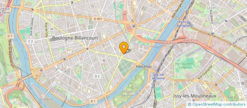 localisation de l'entreprise MONSIEUR GERARD PARPAILLON à BOULOGNE-BILLANCOURT