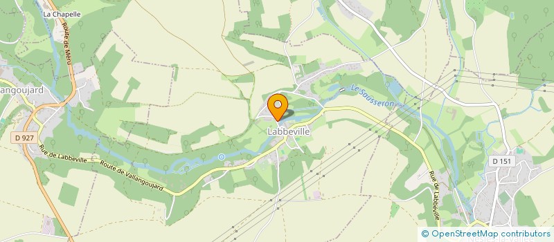 localisation de l'entreprise MONSIEUR GERARD PARRIMOND  LABBEVILLE