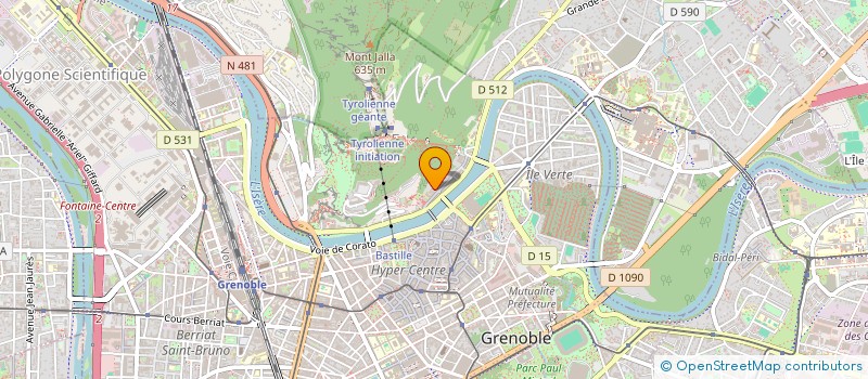 localisation de l'entreprise MONSIEUR GERARD PASCALIS à GRENOBLE