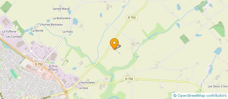 localisation de l'entreprise MONSIEUR GERARD PASQUIER  BEAUPREAU-EN-MAUGES