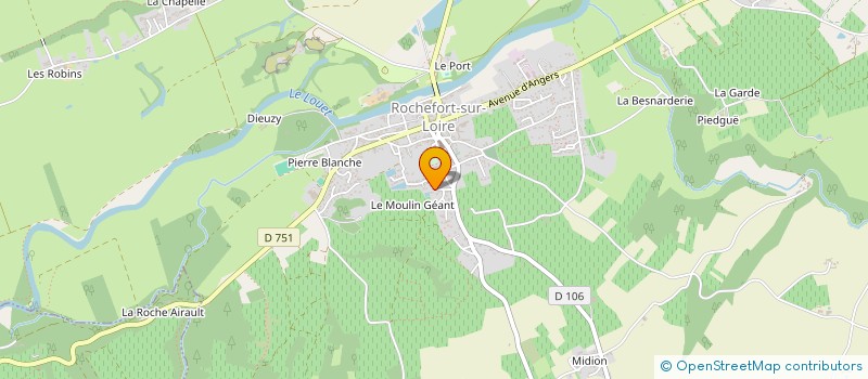 localisation de l'entreprise MONSIEUR GERARD PASQUIER  VAL-DU-LAYON