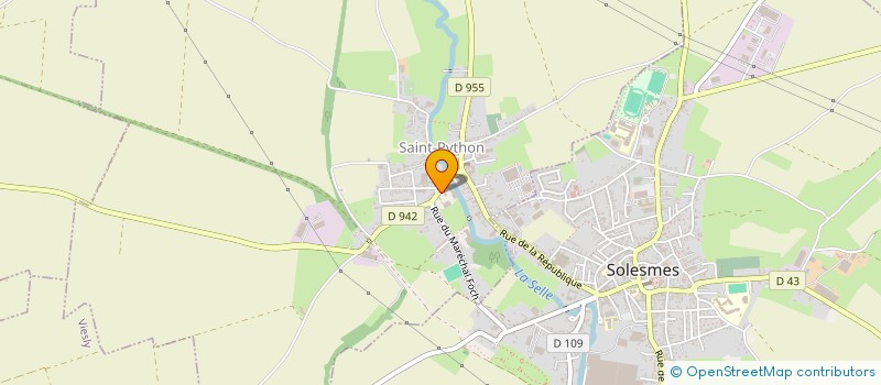 localisation de l'entreprise MONSIEUR GERARD PAVOT  SAINT-PYTHON