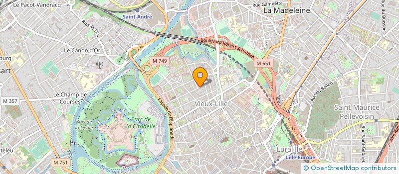 localisation de l'entreprise MONSIEUR GERARD PAYEN à LILLE