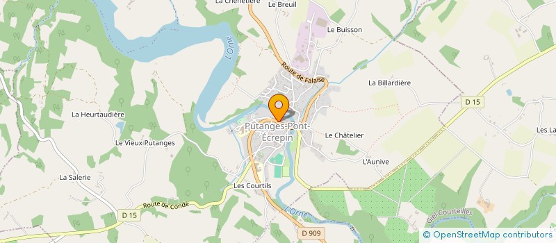 localisation de l'entreprise MONSIEUR GERARD PELE à PUTANGES-LE-LAC