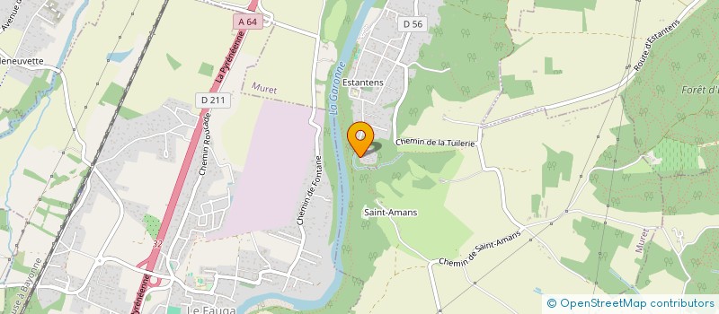 localisation de l'entreprise MONSIEUR GERARD PELI  MURET